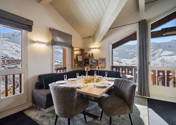 Luxury 4br With Fireplace & Private Parking - * Val Thorens