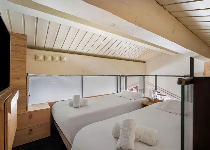 Apartmán Luxury 4br With Fireplace & Private Parking - Val Thorens